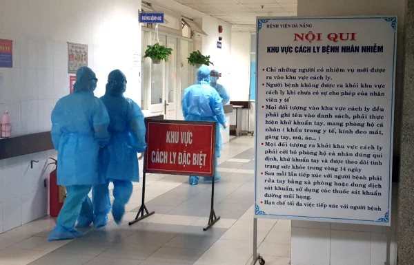 Tiếp tục áp dụng biện pháp cách ly y tế tại Bệnh viện Đà Nẵng, từ 0 giờ 00  ngày 11-8-2020