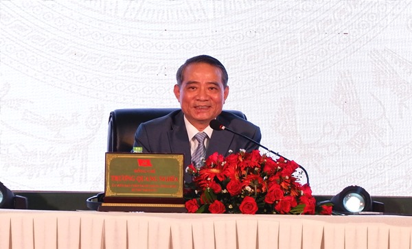 Ủy viên Trung ương Đảng, Bí thư Thành ủy Trương Quang Nghĩa khẳng định quan điểm nhất quán đồng hành cùng doanh nghiệp của thành phố tại Tọa đàm Mùa xuân 2019